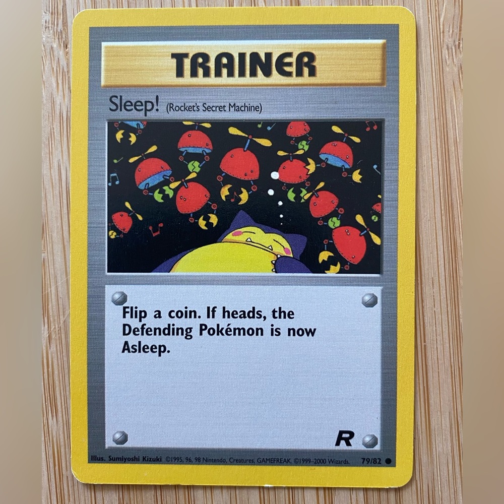Sleep! #79/82 Pokémon TCG Card